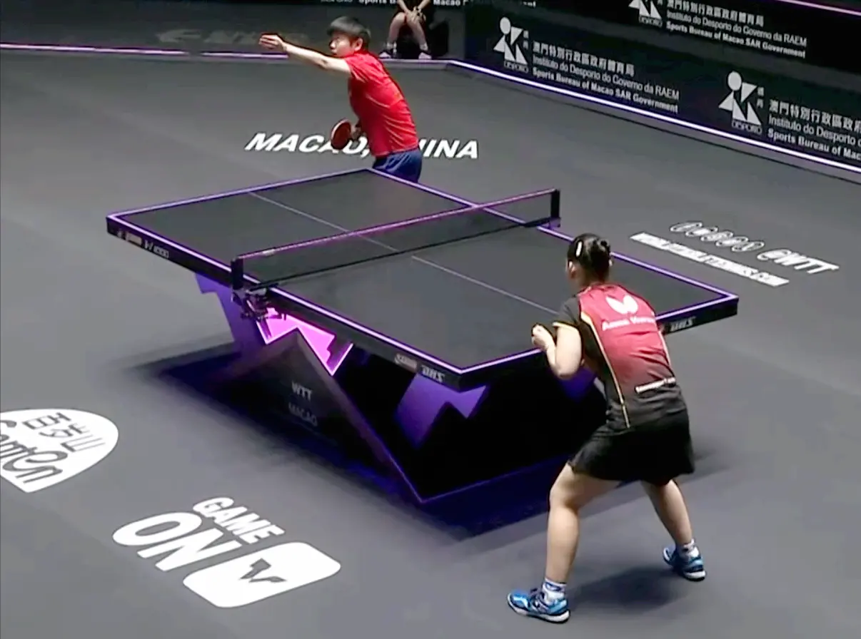 女单, 孙颖莎 女单, 孙颖莎